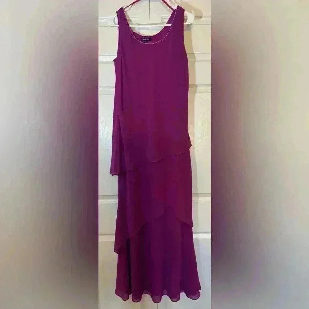 Marina Gown Size 8 NWOT